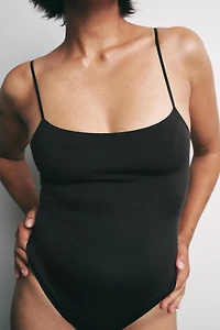 POLYAMIDE STRAPPY BODYSUIT