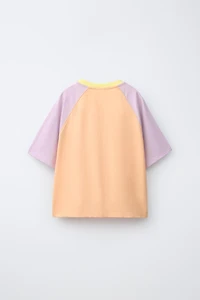 T-SHIRT À MANCHES RAGLAN COLOR BLOCK
