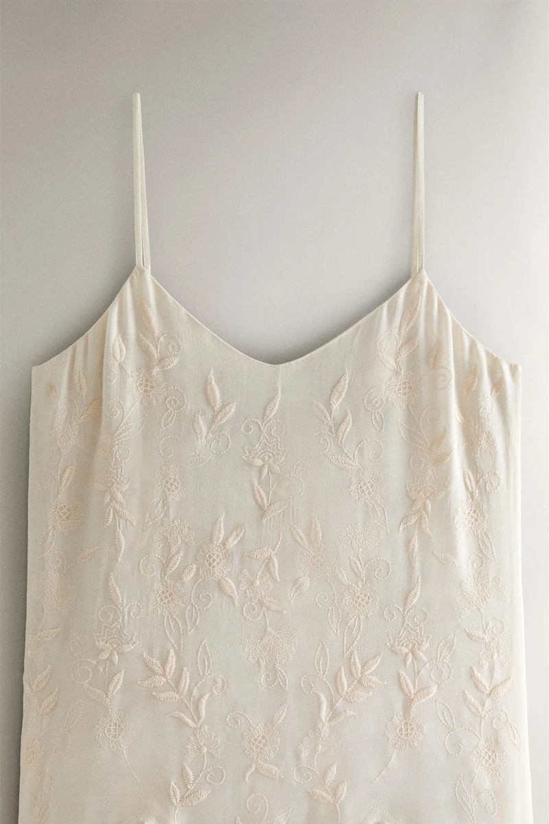 CHEMISE DE NUIT BRODERIES