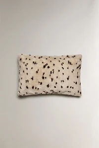 ANIMAL PRINT THROW PILLOW COVER
