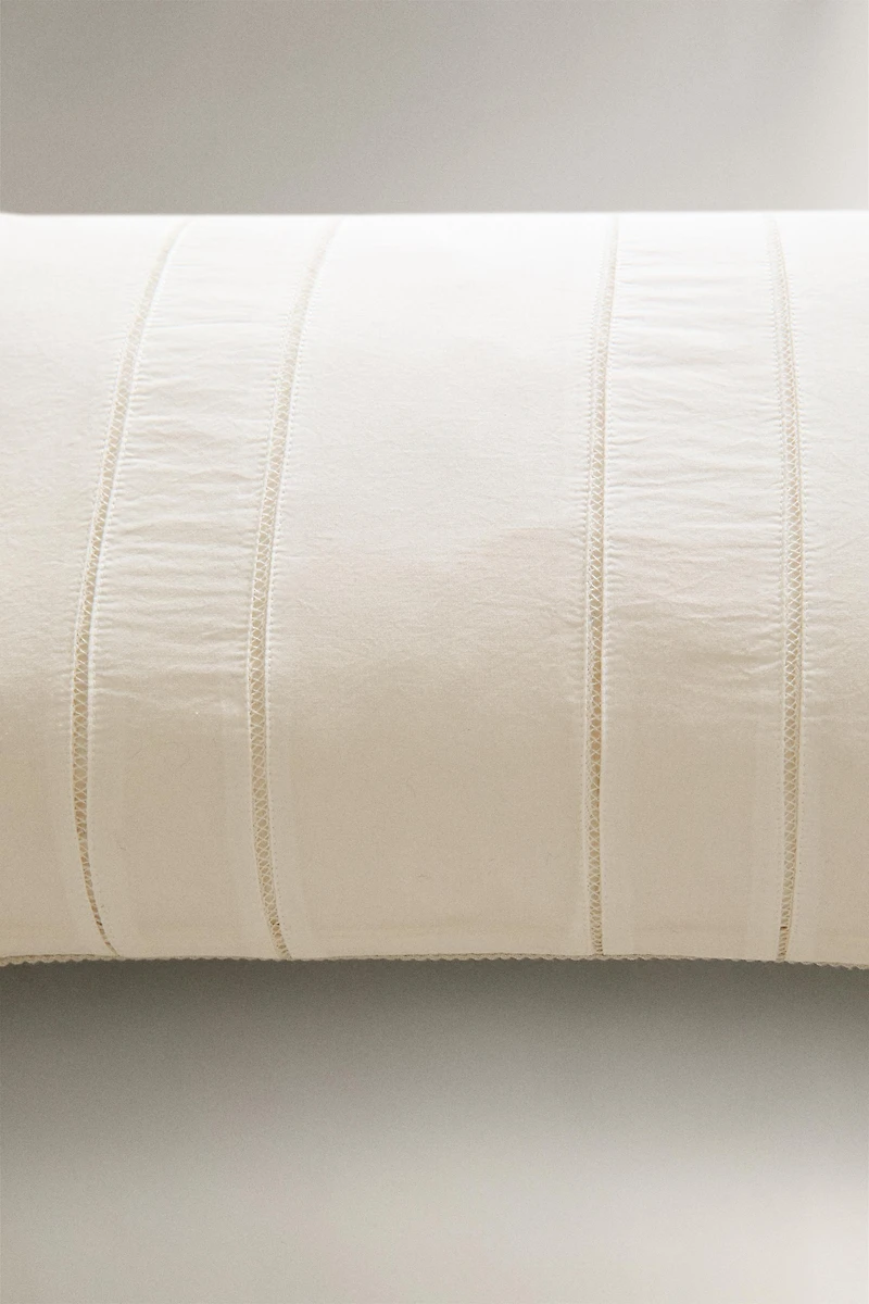 CHILDREN'S PILLOWCASE POPLIN WITH HEMSTITCHING