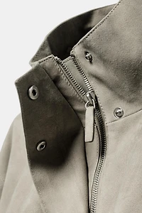 ZW COLLECTION LIMITED EDITION SUEDE LEATHER JACKET