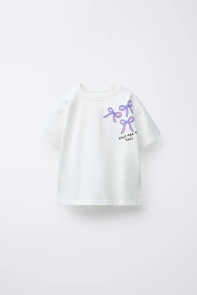 RAISED PRINT T-SHIRT