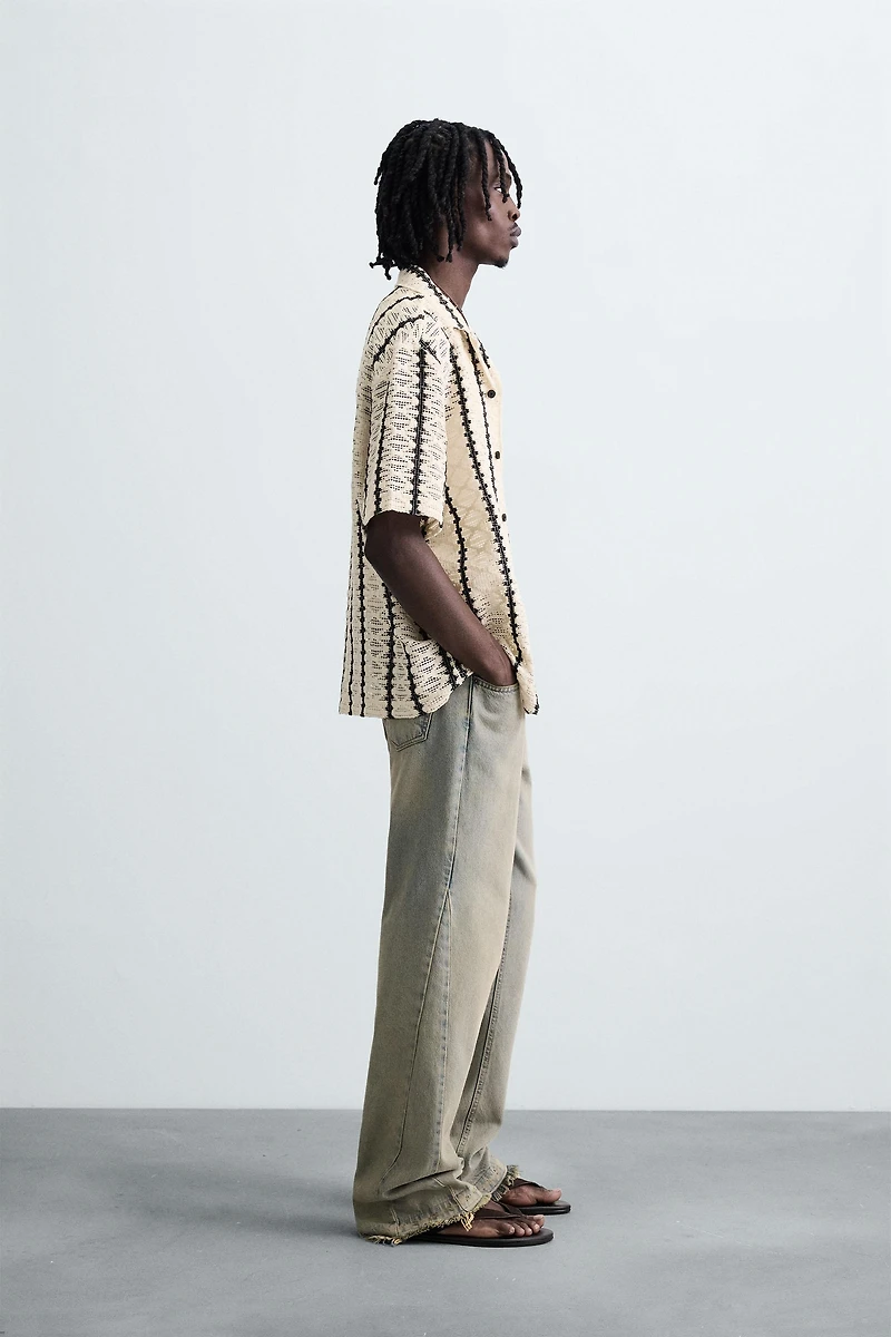 CHEMISE STRUCTURE CROCHET