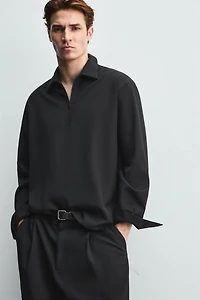 VISCOSE POLO SHIRT