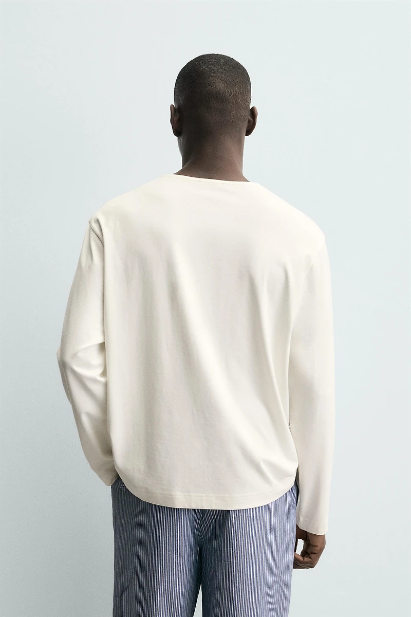 FLUID CONTRAST PAJAMA SET