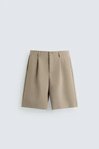 FLOWY PLEATED SHORTS