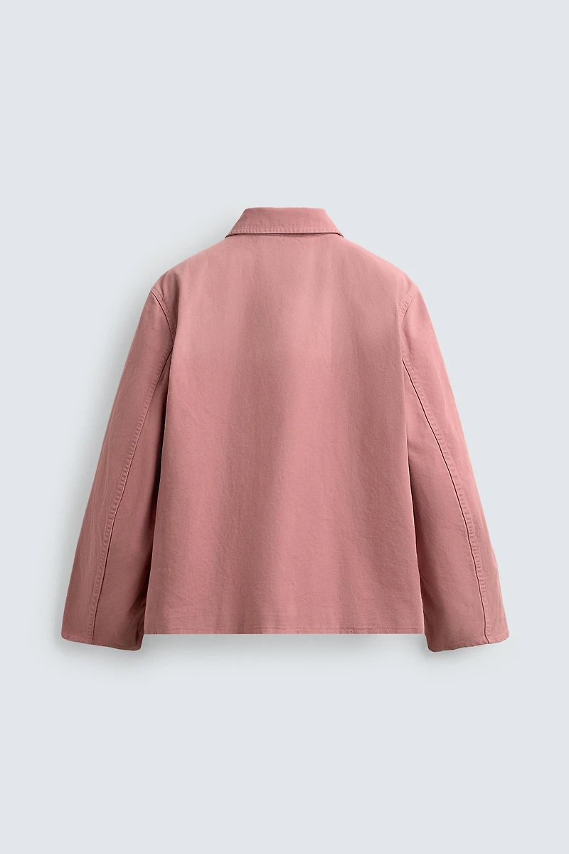 WASHED RELAXED FIT JACKET