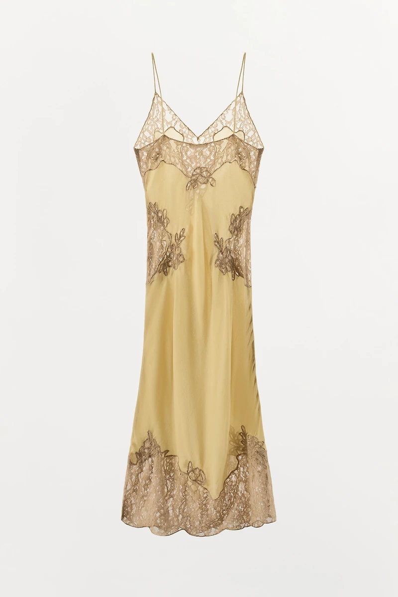 GEORGETTE LACE DRESS