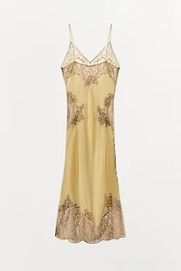 GEORGETTE LACE DRESS