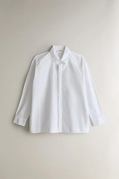 CHEMISE MANCHES LONGUES EN COTON