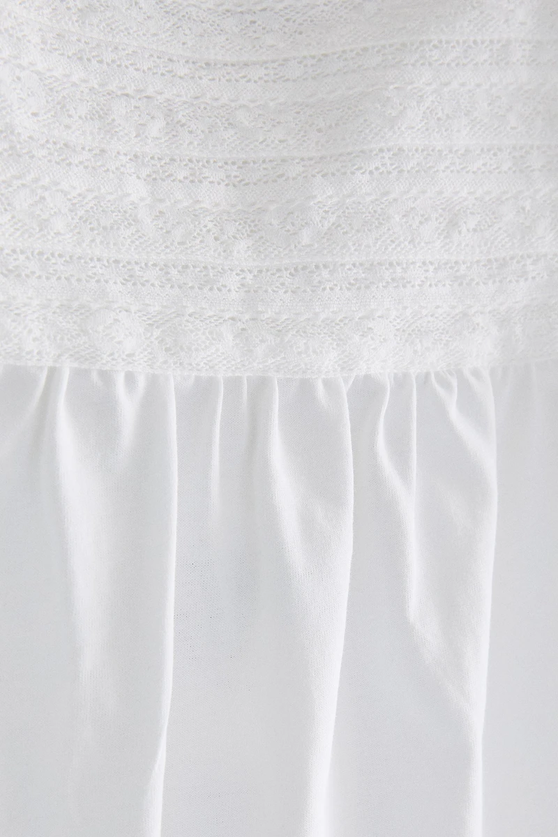 LACE COTTON TOP