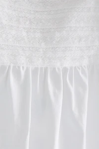 LACE COTTON TOP