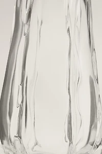 DECORATIVE GLASS VASE