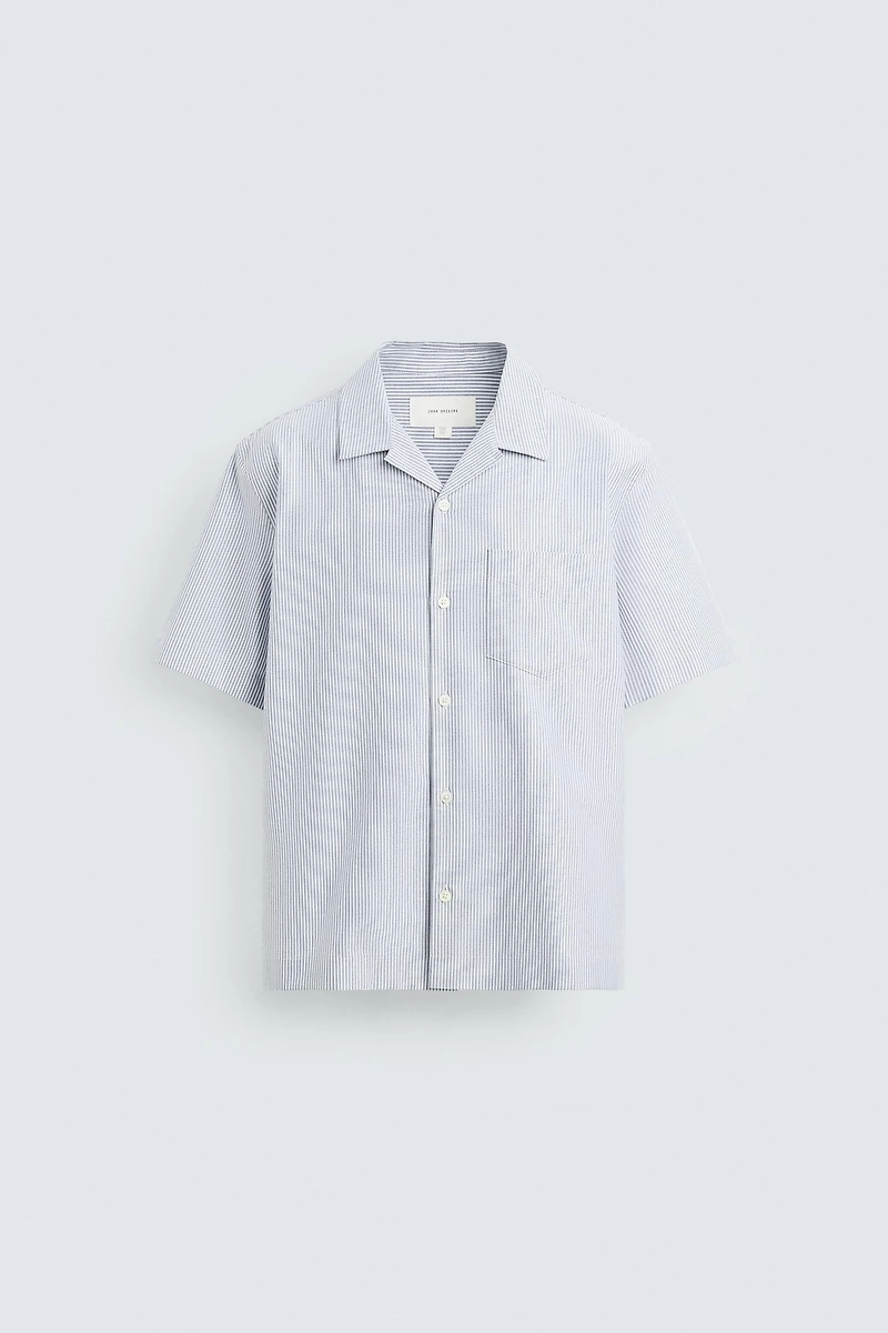 STRIPED OXFORD SHIRT