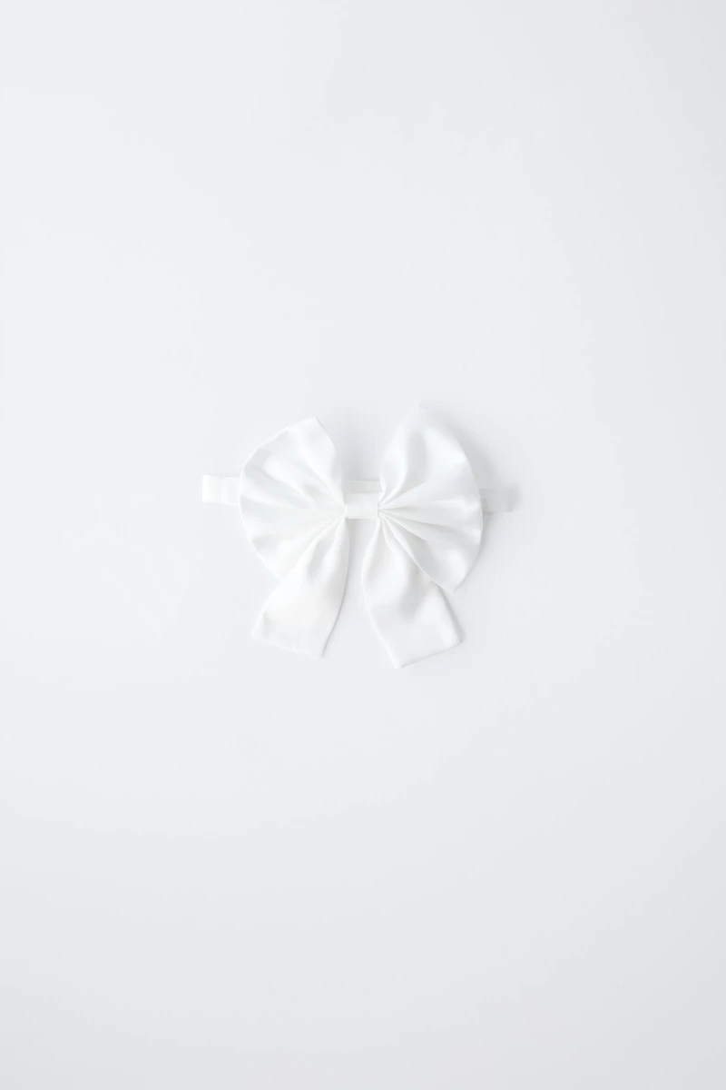 SATIN BOW BOW TIE