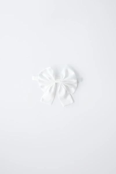 SATIN BOW BOW TIE