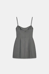 ROBE COURTE À BRETELLES