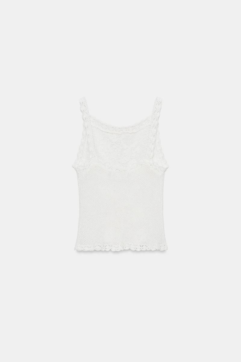 OPEN-BACK KNIT TOP