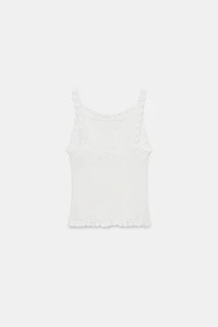 OPEN-BACK KNIT TOP