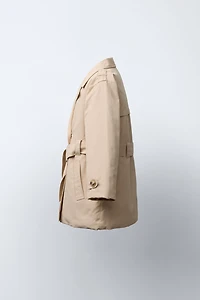 TRENCH MATELASSÉ CEINTURÉE