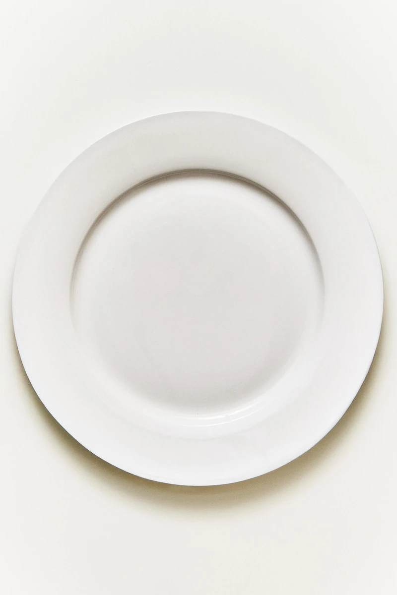 ASSIETTE PLATE PORCELAINE BONE CHINA
