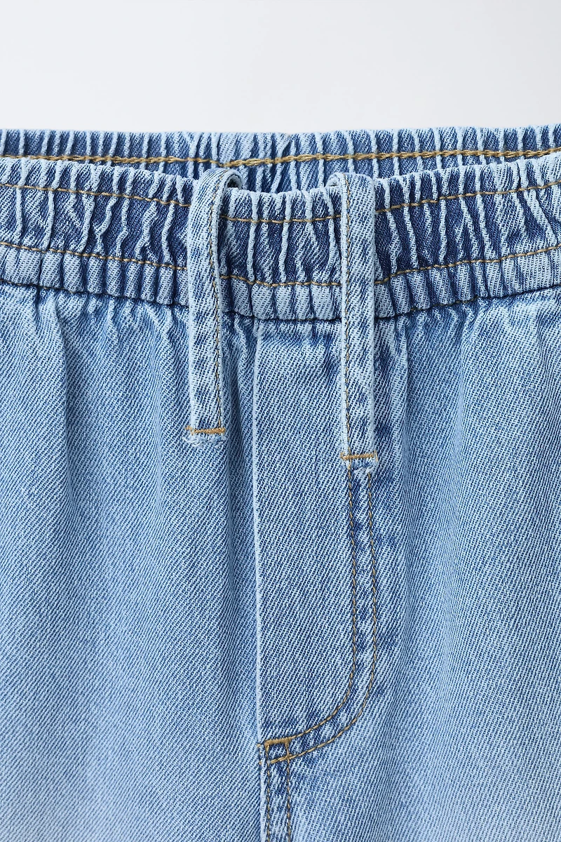 BAGGY CARPENTER DENIM SHORTS