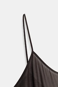 ZW COLLECTION DRAPED VOLUMINOUS DRESS