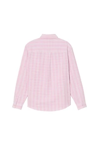 COTTON - LINEN PLAID SHIRT