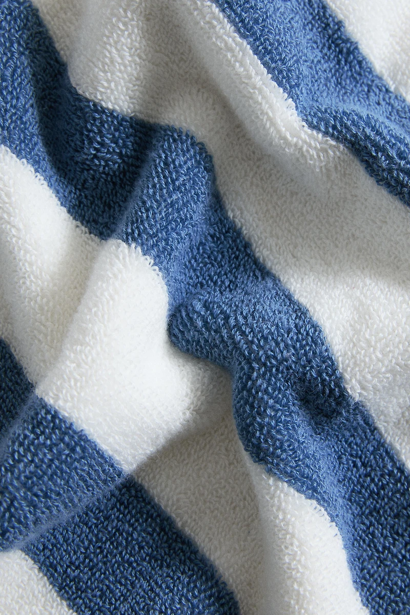 WIDE STRIPE BATH TOWEL