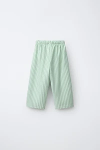 RELAXED STRIPED PANTS