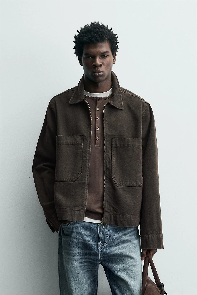 STRUCTURED POCKET JACKET