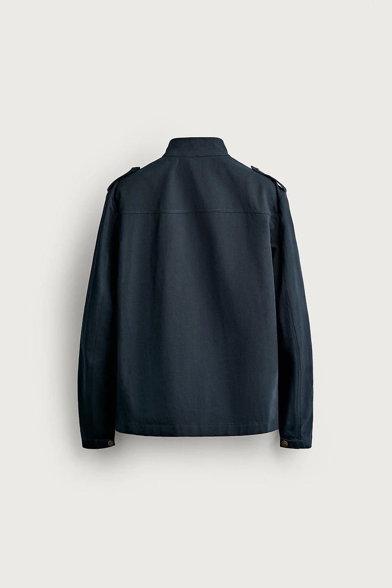 RELAXED FIT POCKET JACKET