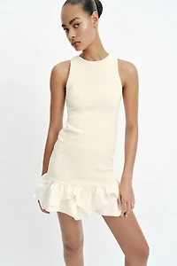 COMBINATION BOUCLÉ DRESS