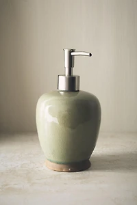 GREENISH SOAP DISPENSER