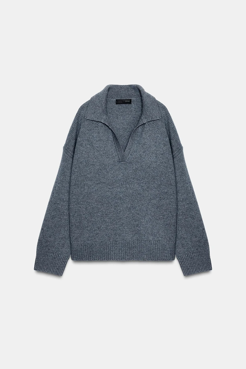 WOOL AND CASHMERE JUMPER