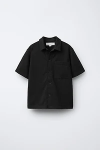 SHIRT AND BAMBOO BERMUDA SET WITH POCKET