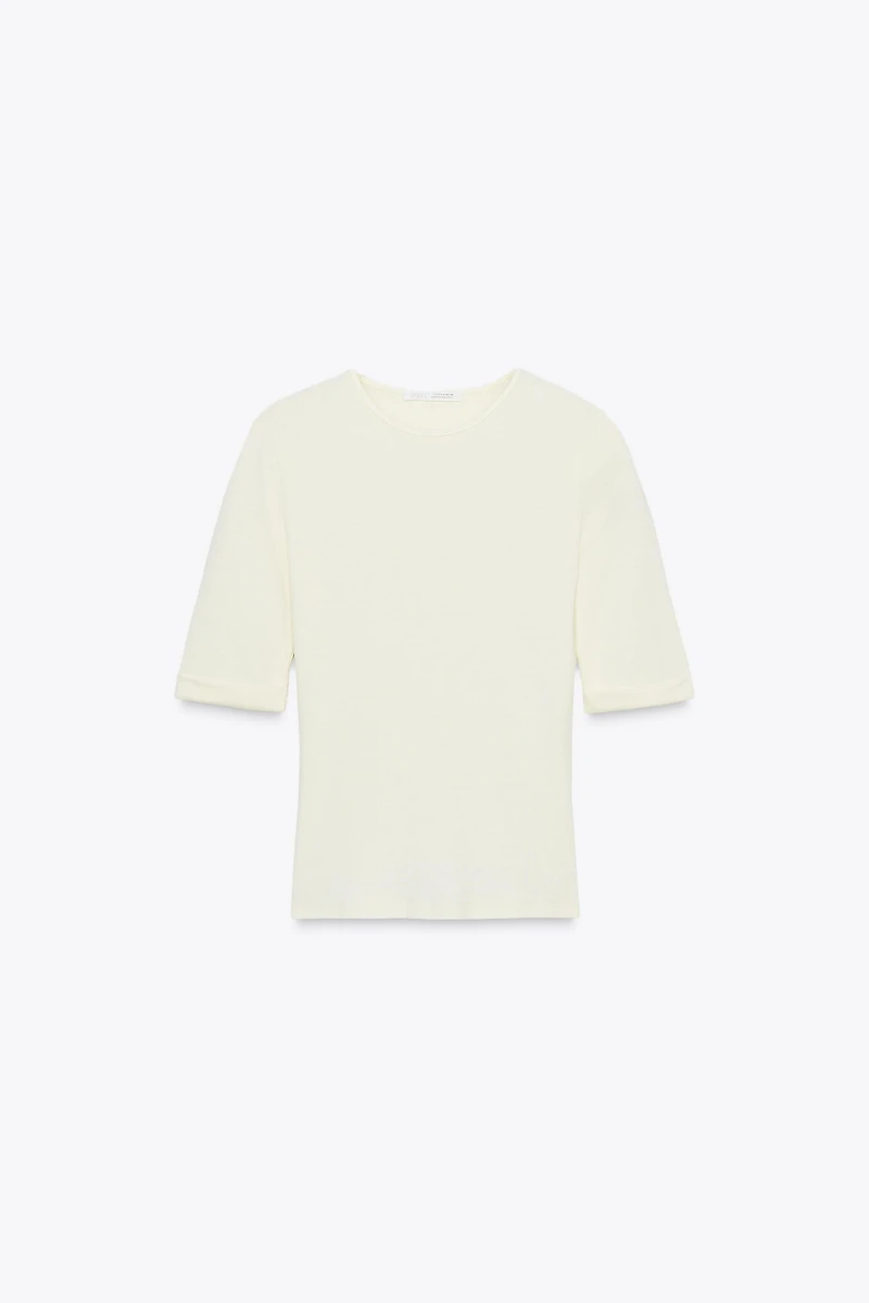 WASHED COTTON T-SHIRT