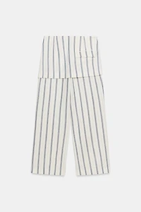 ZW COLLECTION STRIPED PAREO PANTS