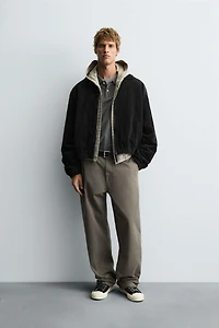 RELAXED FIT CORDUROY JACKET