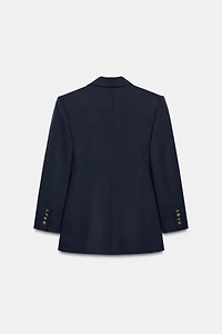 ZW COLLECTION FITTED BUTTONED BLAZER