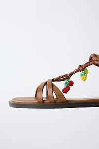 FRUIT STRAP SANDALS