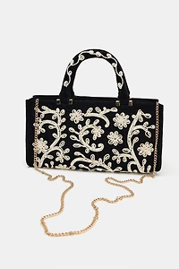 EMBROIDERED CITY BAG