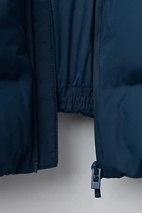 MANTEAU REMBOURRÉ ÉTIQUETTE DÉPERLANT