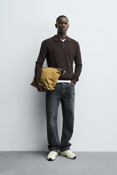 PEARLESCENT KNIT POLO SHIRT