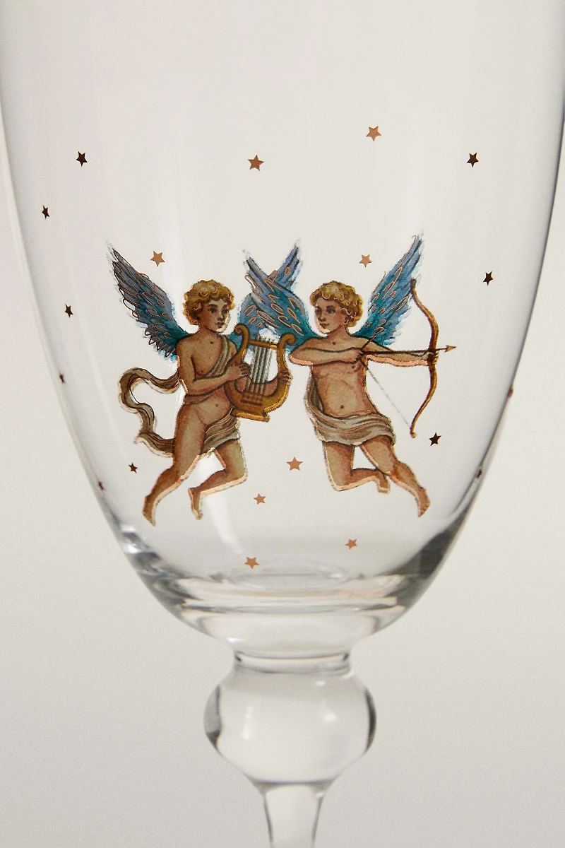 GEMINI ZODIAC GLASS | MARISA BERENSON