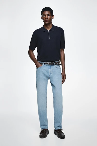 Tapered fit jeans