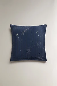 KIDS' SPACE STRIPE PILLOWCASE