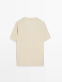 T-shirt à manches courtes en coton mélangé