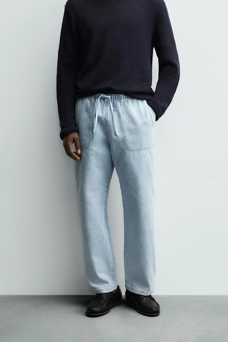 JEAN JOGGER FIT LÉGER